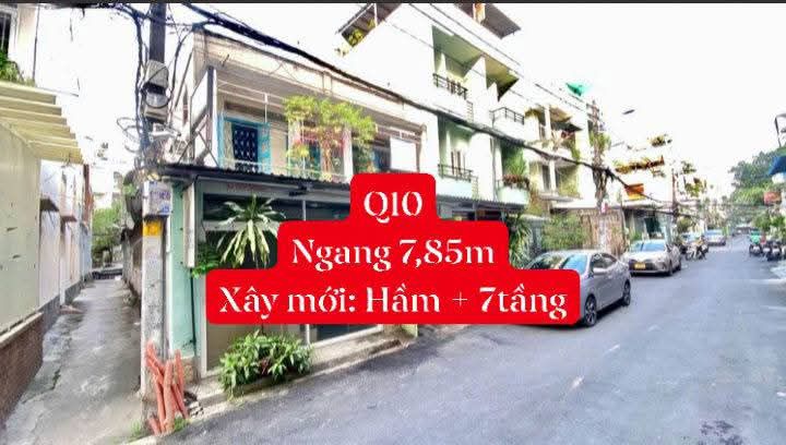 Đất nền Quận 10 150m² Đường 3 Tháng 2 - Xây dựng tự do 8 tầng!
