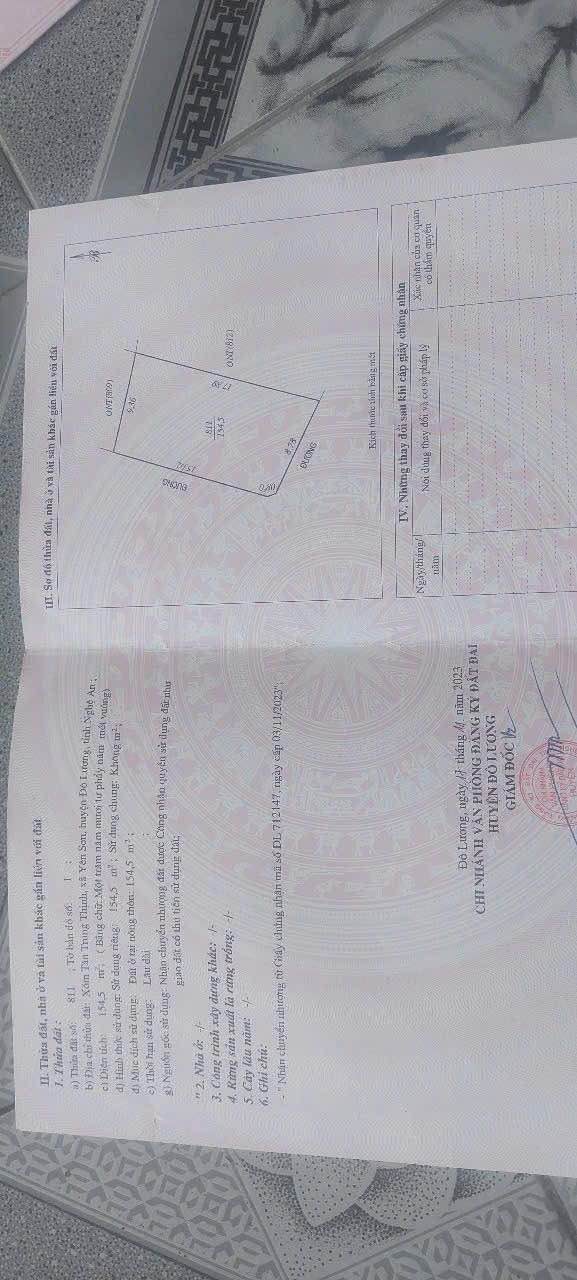 Đất nền Thịnh Sơn, Đô Lương 50m² - Tiềm năng tăng giá!