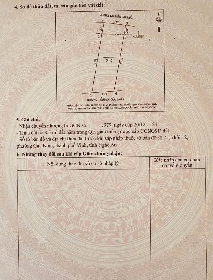 Nhà Mặt Tiền Kinh Doanh Nguyễn Sinh Sắc, Cửa Lò - 54.5m² Giá 4.6 Tỷ