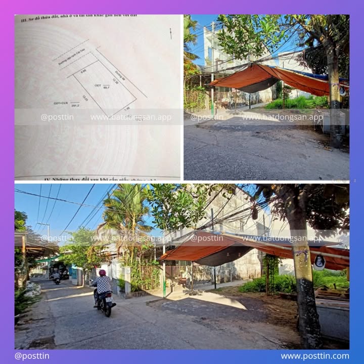 Đất nền Long Xuyên 89.7m² Sổ đỏ - Gần QL91, An Cư/Đầu Tư