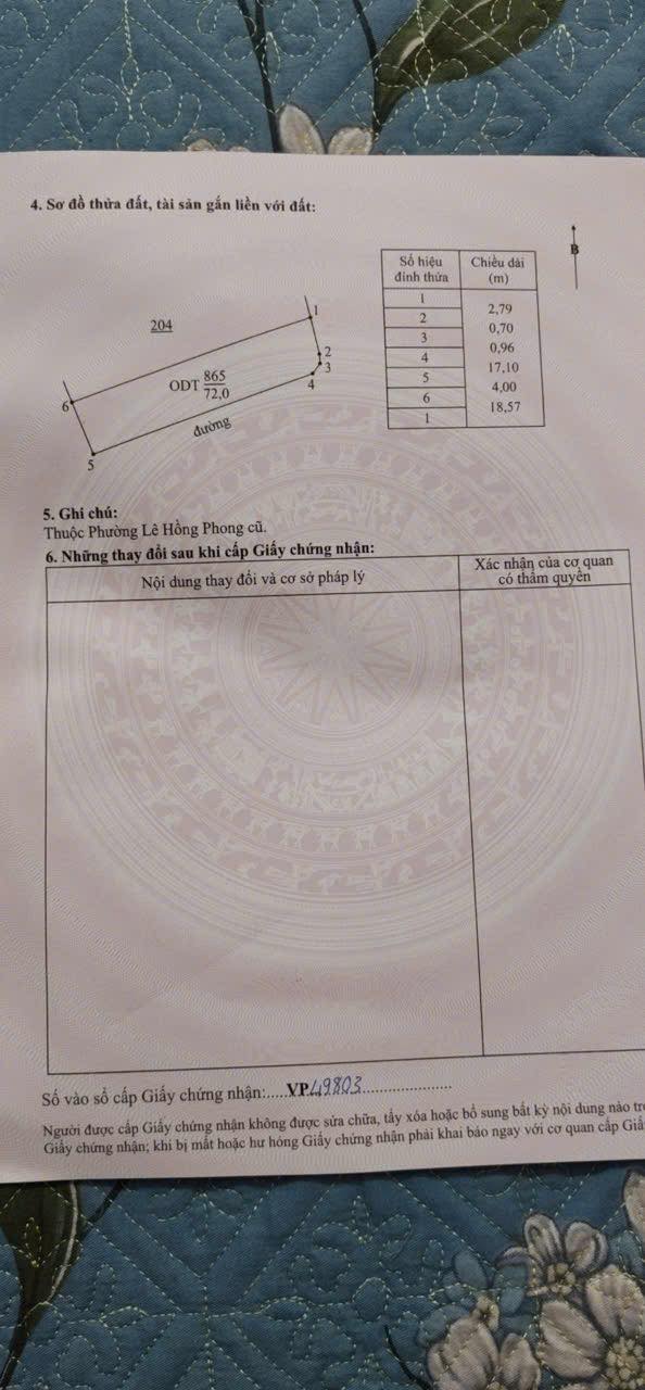 Nhà riêng 72m² Đường Lê Hồng Phong, Kim Bảng - Ô tô vào tận nhà, Giá tốt hiếm có!