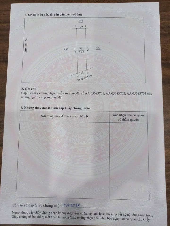 Đất nền Phú Thọ 95.7m² - Sổ hồng sẵn, giá đầu tư chỉ 2.7 tỷ