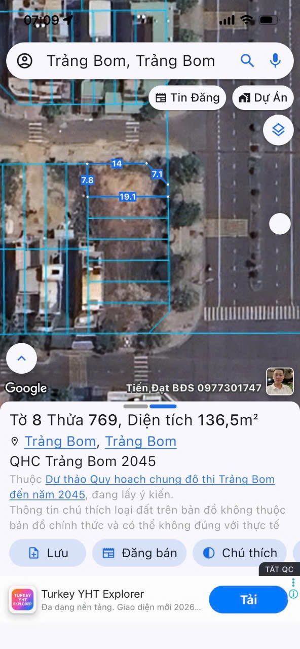 Nhà phố 30/4 Trảng Bom 136m² giá 7 tỷ - Mặt tiền kinh doanh đắc địa!