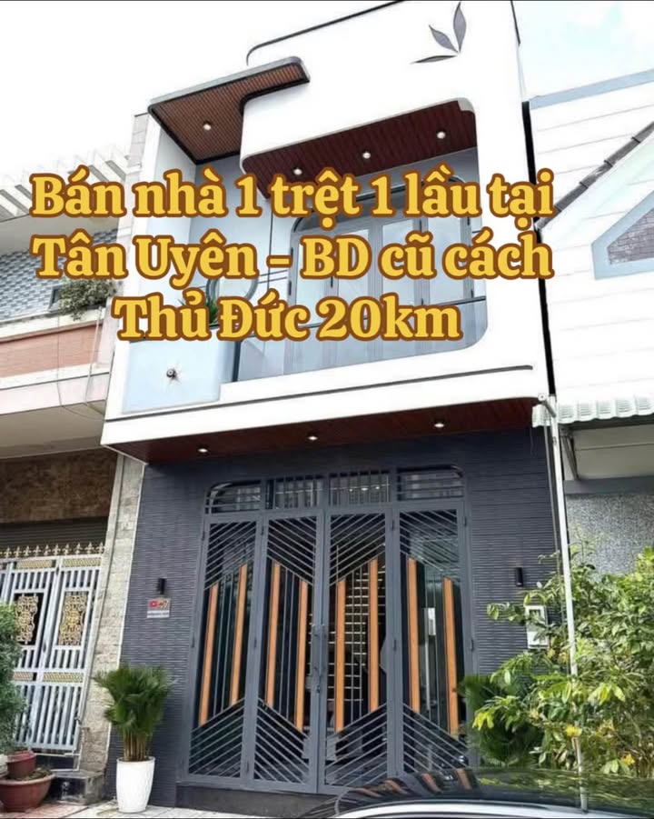 Nhà 70m² MT DT747, Tân Uyên - Sổ Hồng Sẵn Sàng