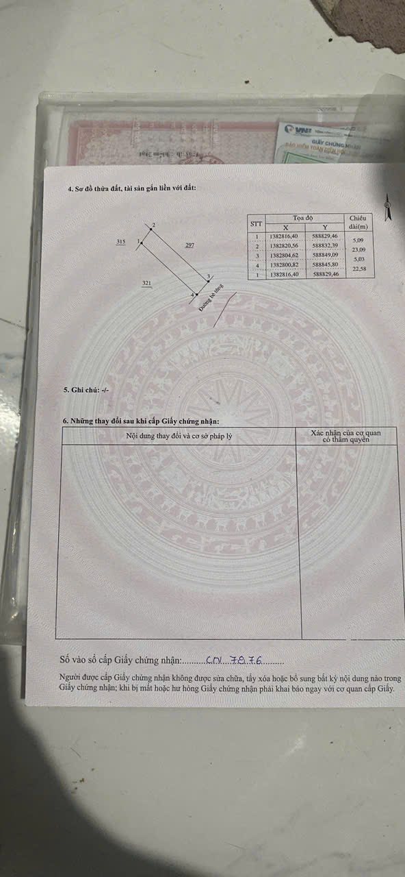 Bán Đất Phước Lâm Ninh Hòa 114.7m² Sổ Hồng - Giá Tốt