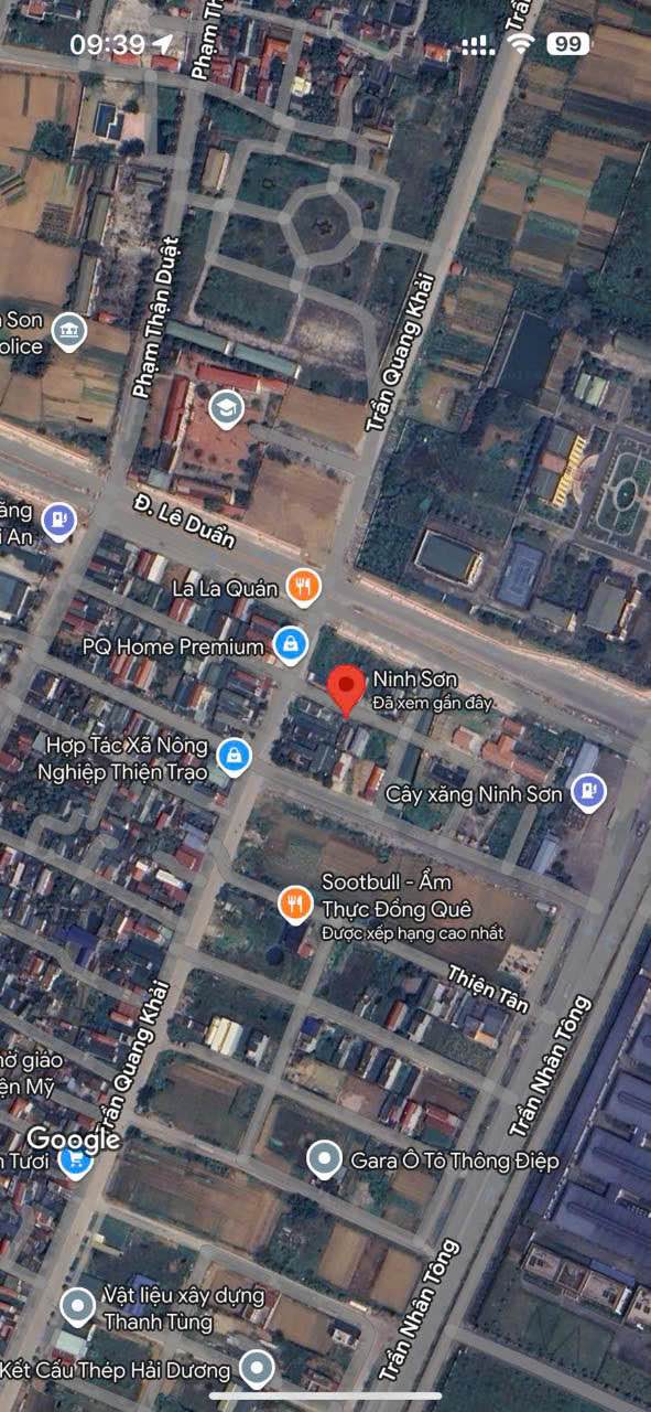 Đất nền Phố Thiện Tân - Hoa Lư 92.5m² Sổ đỏ sẵn, gần KCN Phúc Sơn