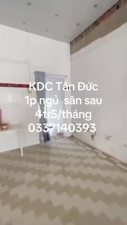 Nhà riêng KDC Tân Đức, Đức Hòa 4.5 triệu - Ô tô vào tận nhà!