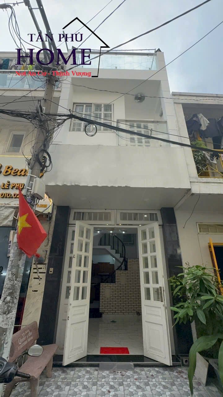 Nhà Phố Lũy Bán Bích, Tân Phú 27m² - Mặt tiền kinh doanh đắc địa!