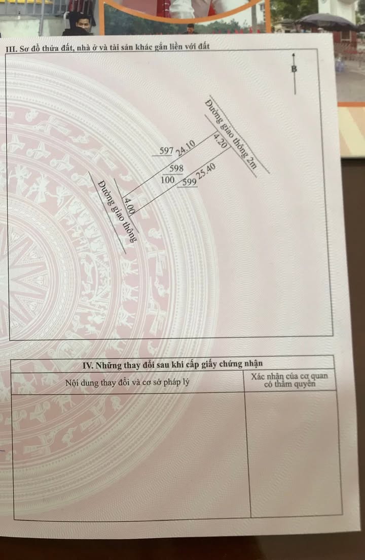 Đất Nền 100m² Tân Thịnh, TP Thái Nguyên - Sổ Đỏ, 2 Mặt Đường, Giá Tốt