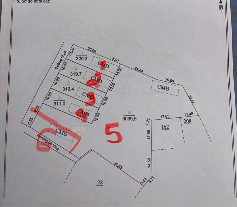 Đất nền Xuyên Mộc 320m² - Tiềm năng tăng giá vượt trội!