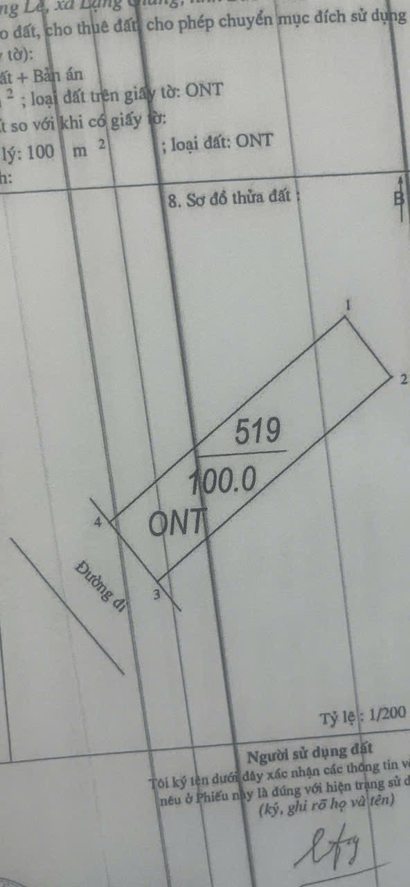 Đất nền Xương Lâm, Lạng Giang 100m² - Kinh doanh đắc địa, sổ hồng trao tay!