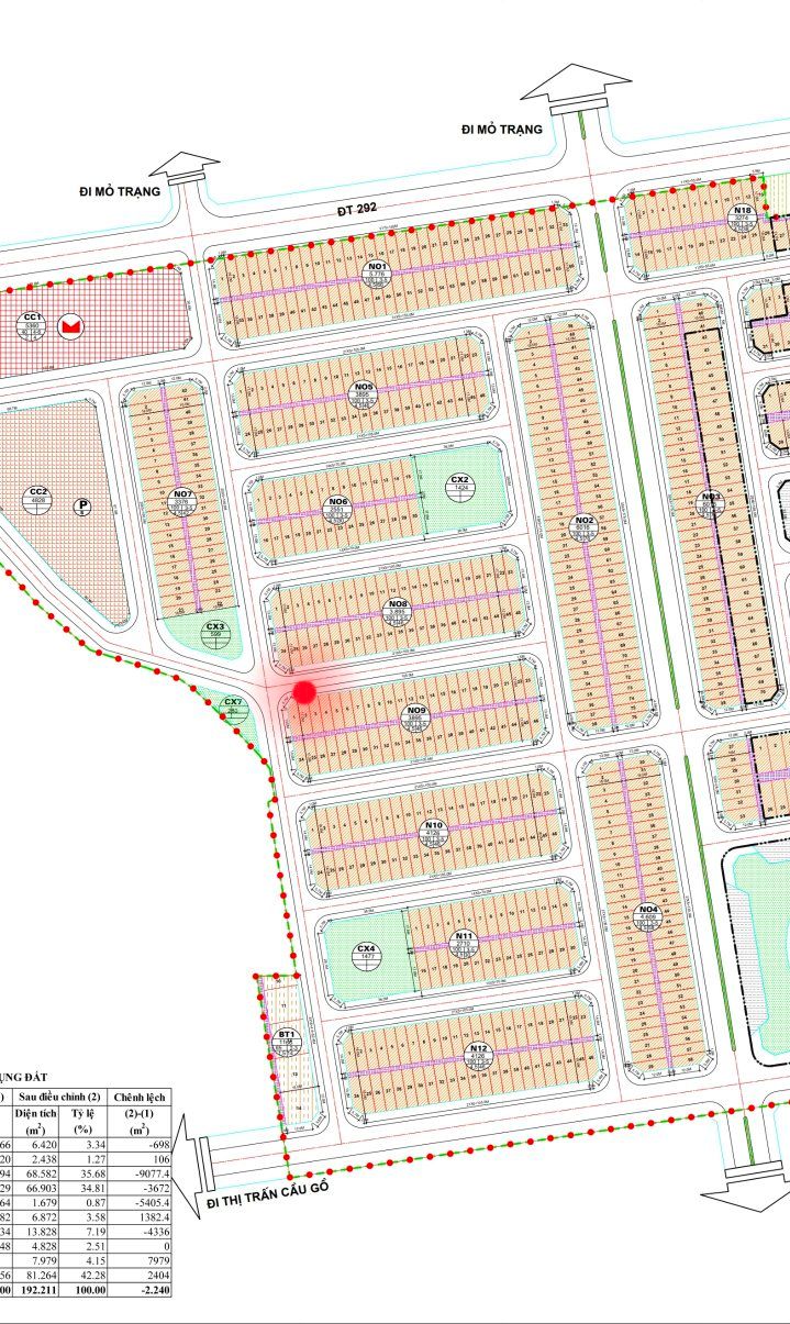 Đất nền Yên Thế 170m² KDC Bố Hạ E - Tiềm năng tăng giá!