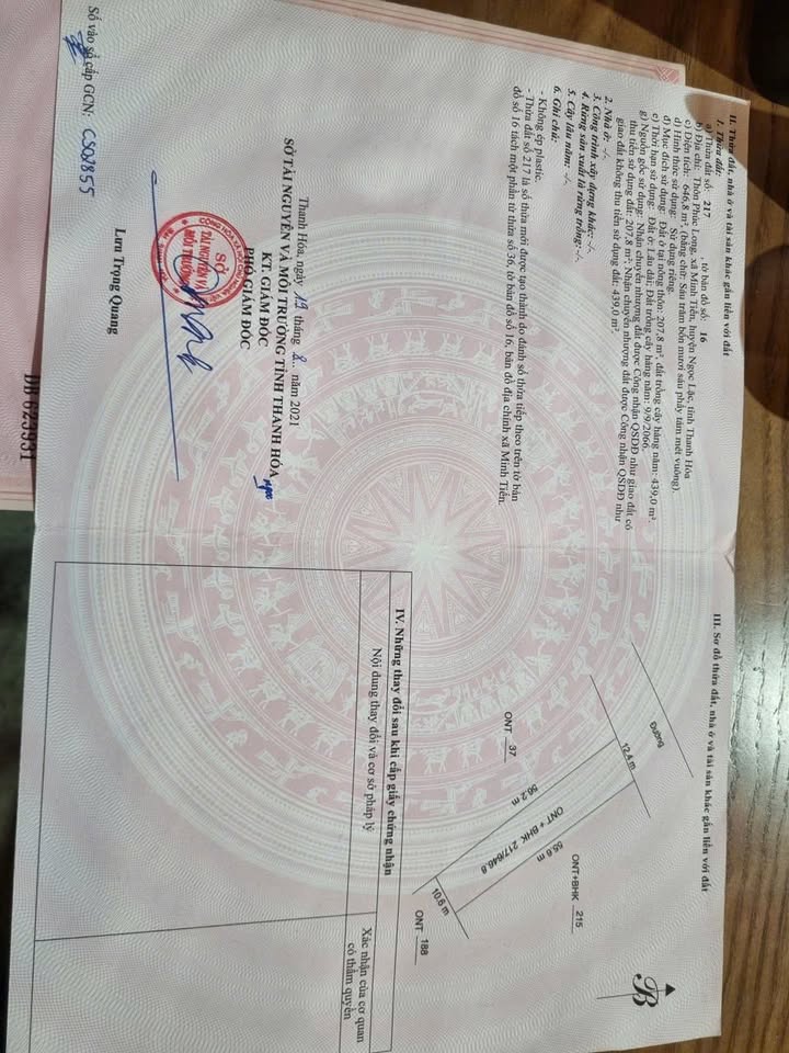 Đất nền Ngọc Lặc - Thanh Hóa 360m² giá chỉ 2xx triệu, tiềm năng kép