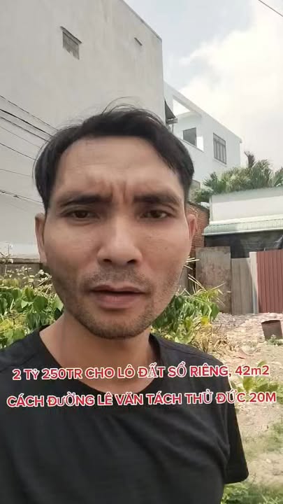 Đất Sổ Riêng 42m² Thủ Đức - Sẵn Sàng Xây Dựng, Giá 2.25 Tỷ
