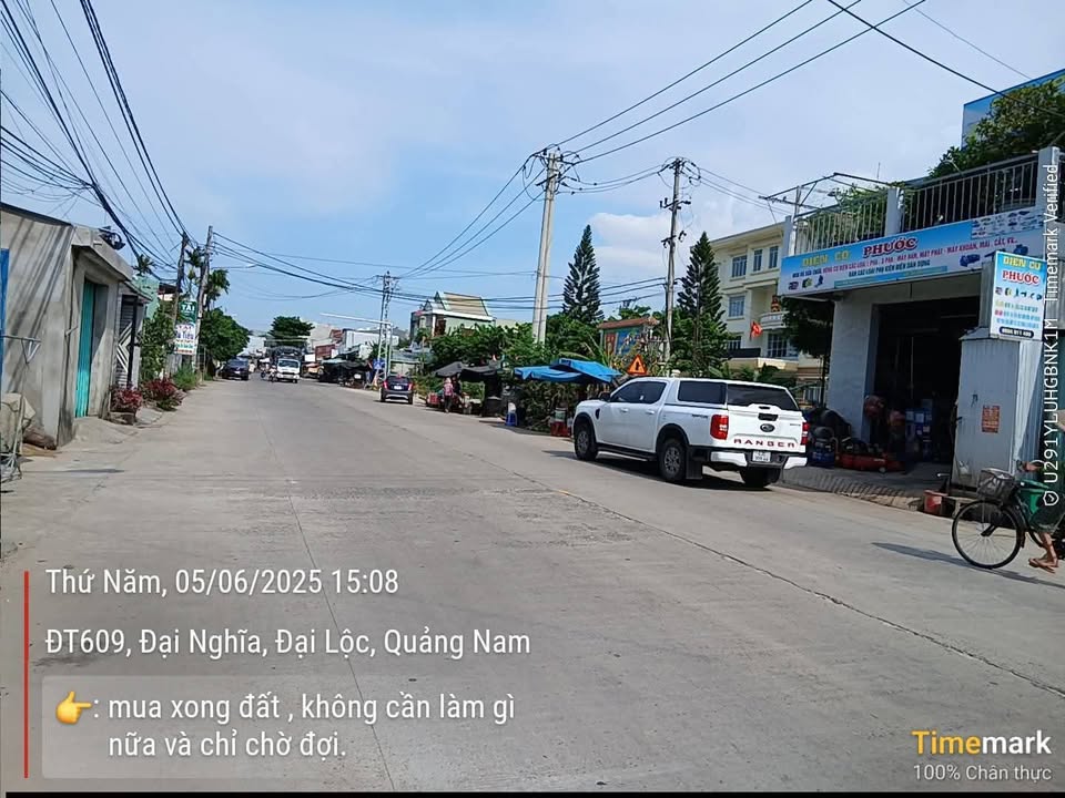 Đất nền Đại Lộc 180m² - Mặt tiền Tỉnh lộ 609, tiềm năng tăng giá!