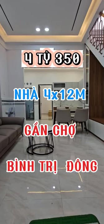 Nhà Trương Phước Phan, Bình Tân - 48m² Sổ Hồng, Full Nội Thất, 4.35 Tỷ