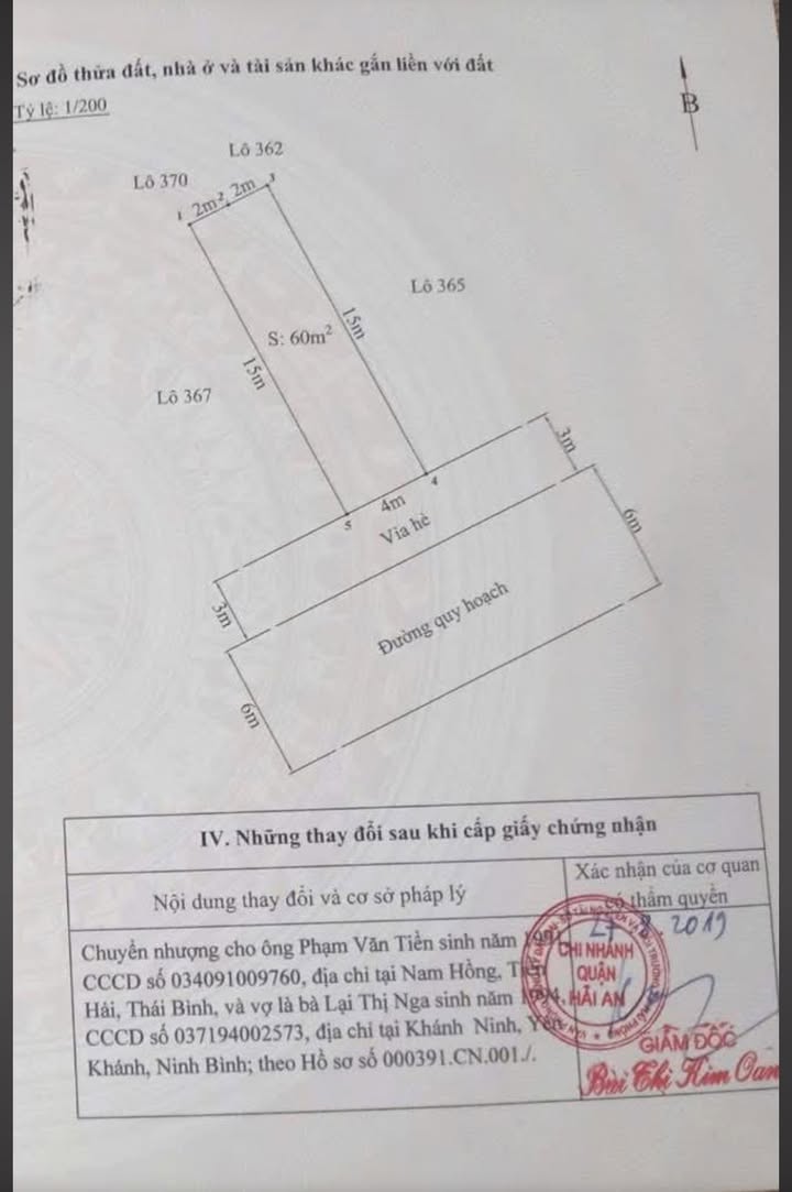 Đất Nền Trục Vườn Hoa TDC Tràng Cát, Hải An 60m² - Đầu Tư Sinh Lời