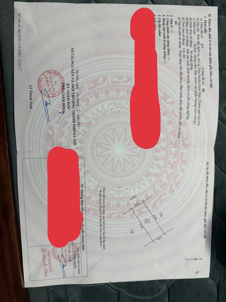 Bán Đất Dịch Vụ Lại Yên, Hoài Đức 76m² - Sổ Đỏ, 2 Mặt Thoáng