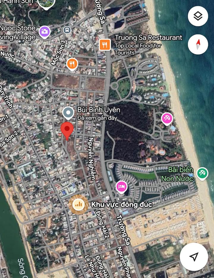 Bán Cặp Đất Vàng 203m² Đường Bùi Bỉnh Uyên, Ngũ Hành Sơn - Gần Biển Non Nước