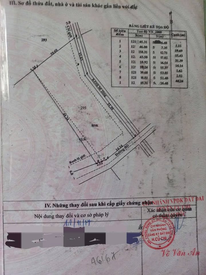 Đất nền Củ Chi 793m² Đường 64 - Tiềm năng tăng giá vượt trội!