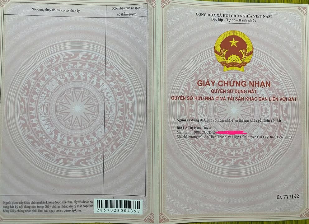 Bán Đất Mặt Tiền 198m² Long Hưng A, Lấp Vò - Kinh Doanh/Ở Tốt