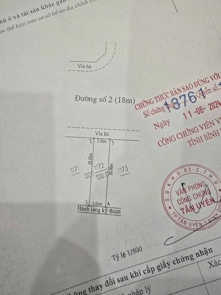 Đất nền Thuận An 100m² giá 2 tỷ - Xây dựng tự do!