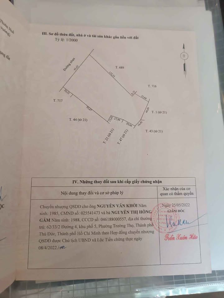 Đất vườn Lăng Cô, Phú Lộc 1.4ha - Tiềm năng tăng giá vượt trội!