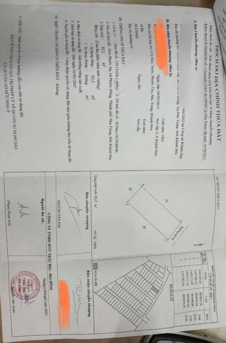 Bán đất Phước Đồng Nha Trang 82m² giá 260 triệu - Sổ vi bằng, ô tô vào tận nơi