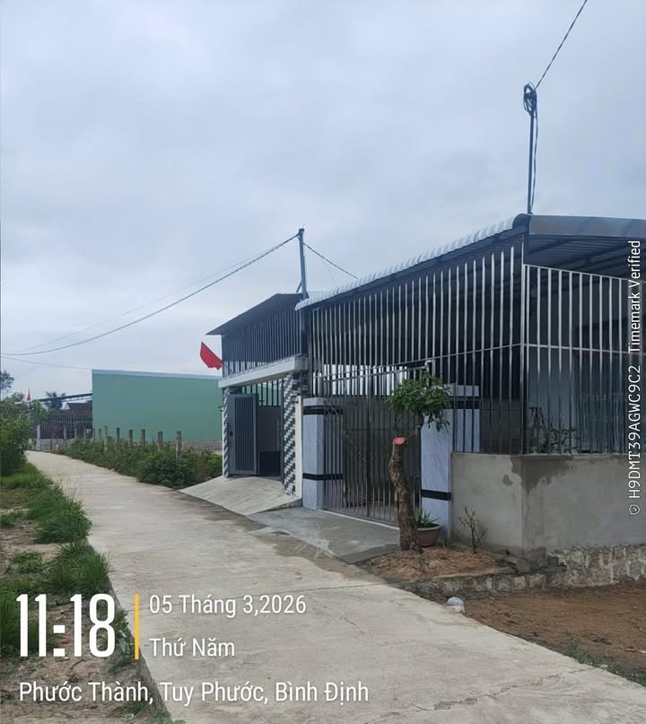 Đất nền 200m² Xã Phước Thành, Tuy Phước - Tiềm năng tăng giá vượt trội!