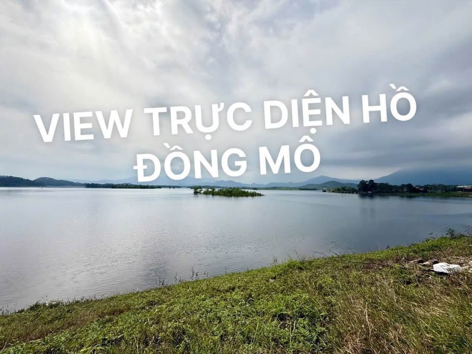 Đất nền 150m² mặt tiền 10m, view Hồ Đồng Mô - Sơn Tây, Hà Nội