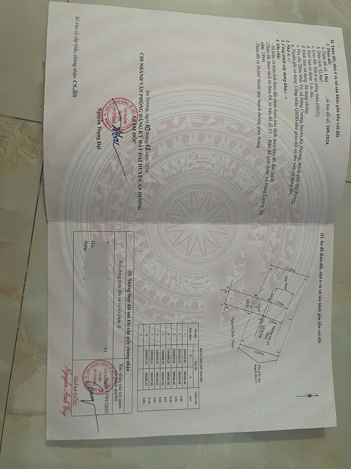 Đất nền 92m² trục chính Đặng Cương, Hải Phòng - Giá tốt đầu tư