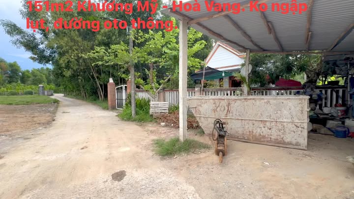 Đất nền Hòa Bắc 151m² - Xây dựng tự do, giá chỉ 900 triệu