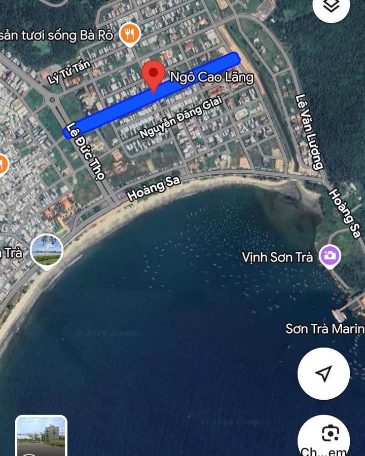 Đất Mặt Tiền Ngô Cao Lãng - Sơn Trà 200m² - Vị Trí Kim Cương