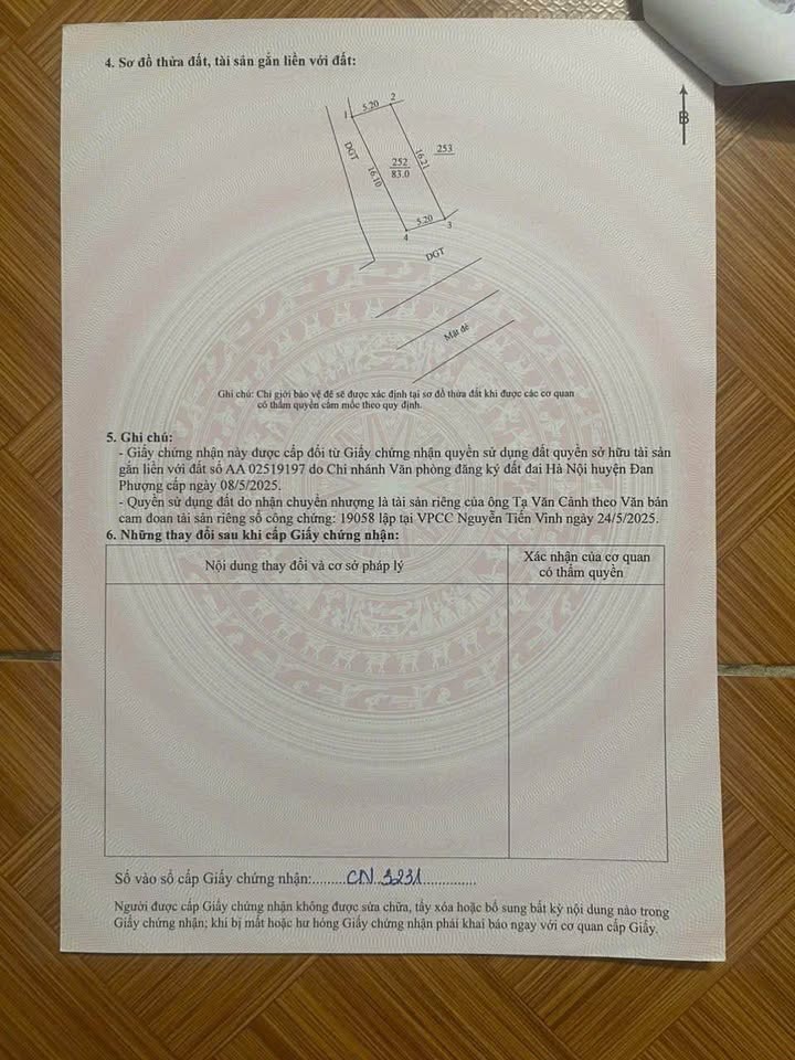 Đất Góc 108m² Mặt Tiền Đê Tiên Tân, Đan Phượng - Kinh Doanh Đắc Địa, Giá Tốt