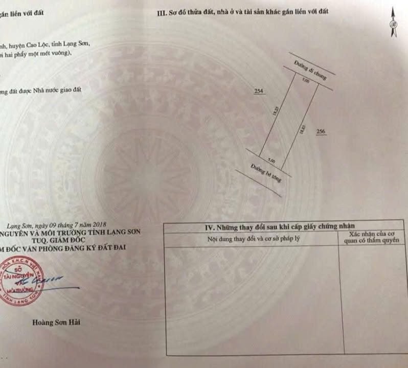 Đất nền Tát Là, Cao Lộc 96.7m² - Đường to ô tô, Sổ đỏ sẵn sàng!