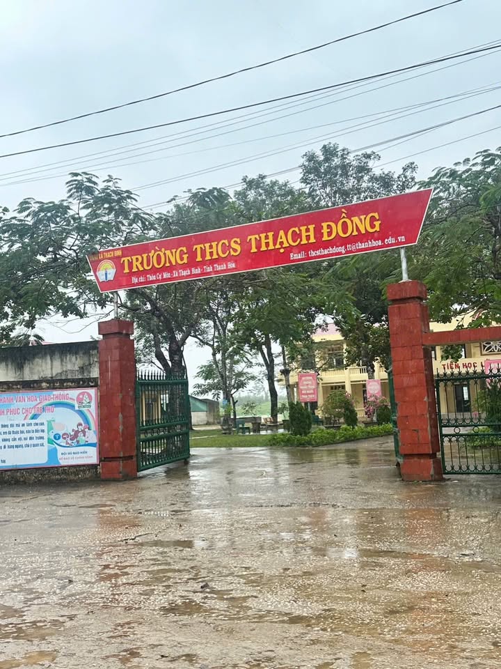 Bán đất thổ cư 148m² mặt tiền đường Liên Thôn, Thạch Quảng, Thanh Hóa