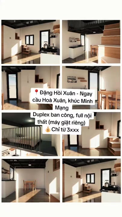 Căn hộ Duplex Hòa Xuân, Đà Nẵng 25m² giá 3 triệu - Sẵn sàng vào ở!