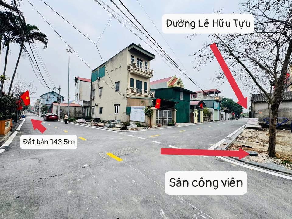Đất nền Nguyên Khê, Đông Anh 143.5m² - Sổ đỏ chính chủ, ô tô tránh!
