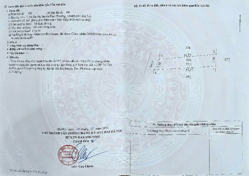 Đất Vàng Đan Phượng 57m² - Đường Ô Tô, Sổ Đỏ Thổ Cư, Giá 2.28 Tỷ