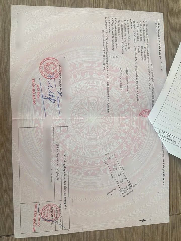 Nhà mặt phố Cầu Cốn, Hải Dương 63.3m² - Ô tô vào tận nhà!