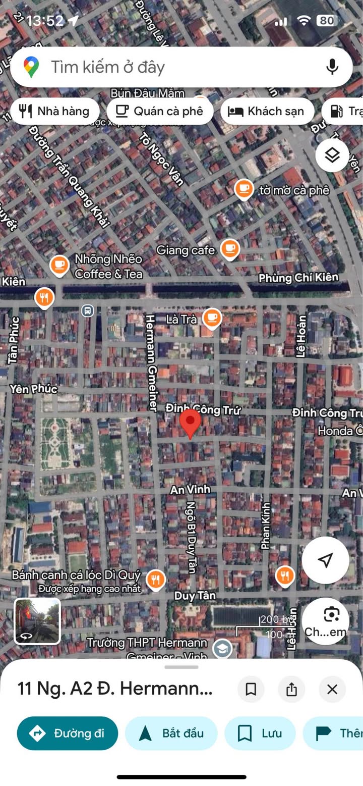 Đất nền Hưng Phúc, TP Vinh 77.5m² - Sổ đỏ chính chủ, đường ô tô tránh!