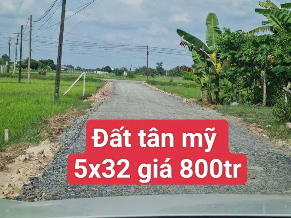 Đất vườn Tân Mỹ, Đức Hòa 160m² - Nghỉ dưỡng lý tưởng!