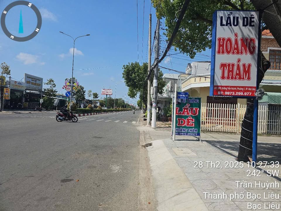 Bán Đất Nền Trần Huỳnh, Bạc Liêu - 180m² Full Thổ Cư, Giá 3.5 Tỷ