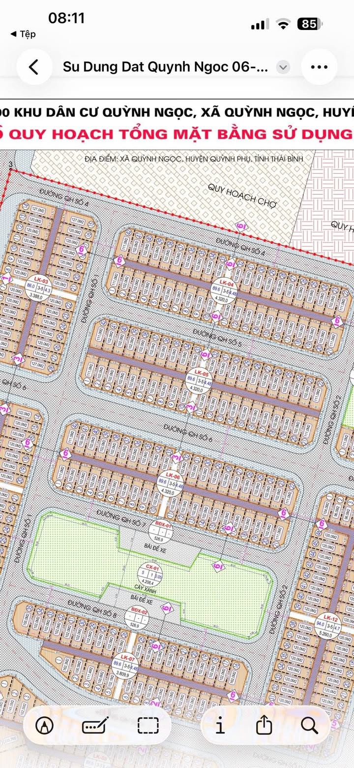 Đất nền Quỳnh Ngọc 102m² 1.5 tỷ - Tiềm năng tăng giá