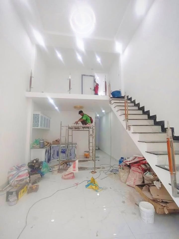 Nhà Đúc 1 Lưng Hóc Môn - 40m² Sổ Hồng Riêng, 2PN, Tặng Nội Thất