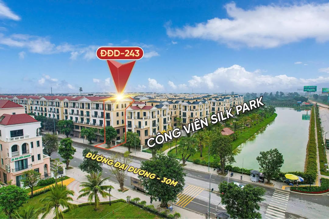 Nhà phố mặt tiền Đường Đại Dương, Long Biên 120m² - Kinh doanh cực đỉnh!