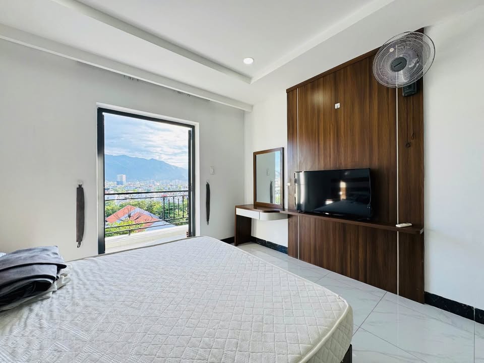 Căn hộ Studio 40m² Lý Nam Đế, Nha Trang - Full Nội Thất, Ban Công Thoáng Mát