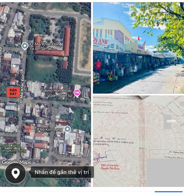 Đất 2 Mặt Tiền Kinh Doanh Huế - 154m² Ngay Chợ Kim Long