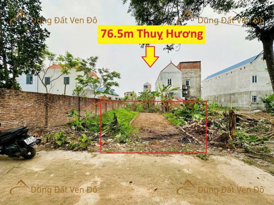 Bán Đất Thụy Hương, Chương Mỹ 76.5m² - Sổ Đỏ Chính Chủ, Giá Tốt