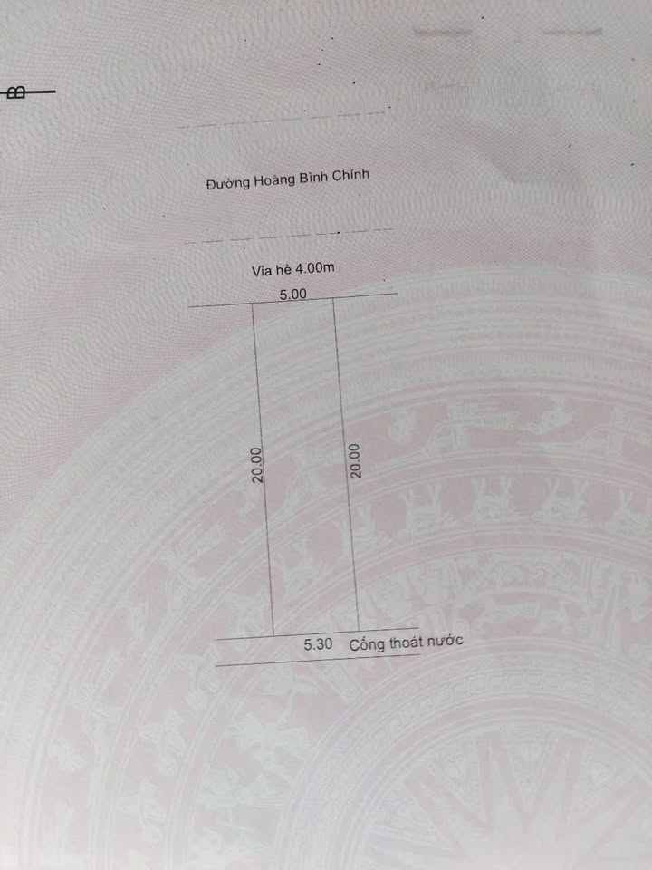 Đất nền Hoàng Bình Chính 103m² 5,7 tỷ Sổ đỏ chính chủ